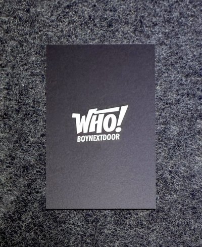 WHO! 環球幸運卡 漢東旼