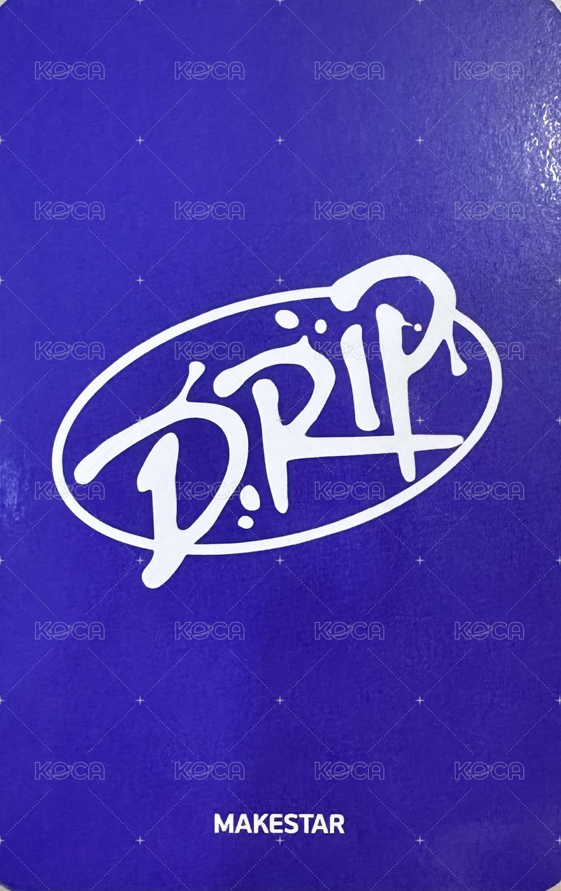 DRIP ms 線下 幸運卡  背面