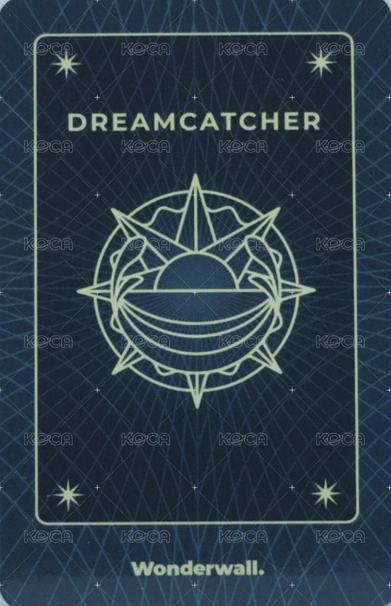 特別二輯(夏日專) wonderwall 簽售卡  背面