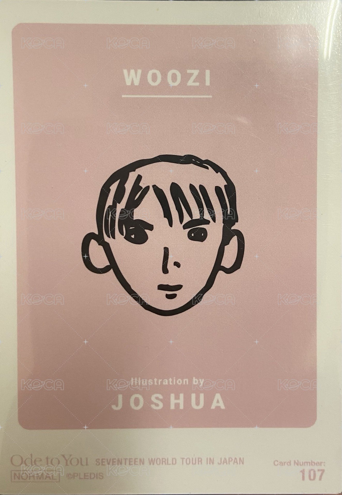 OTY演唱會 隨機卡 OTY演唱會 隨機卡 日巡卡包卡107 背面