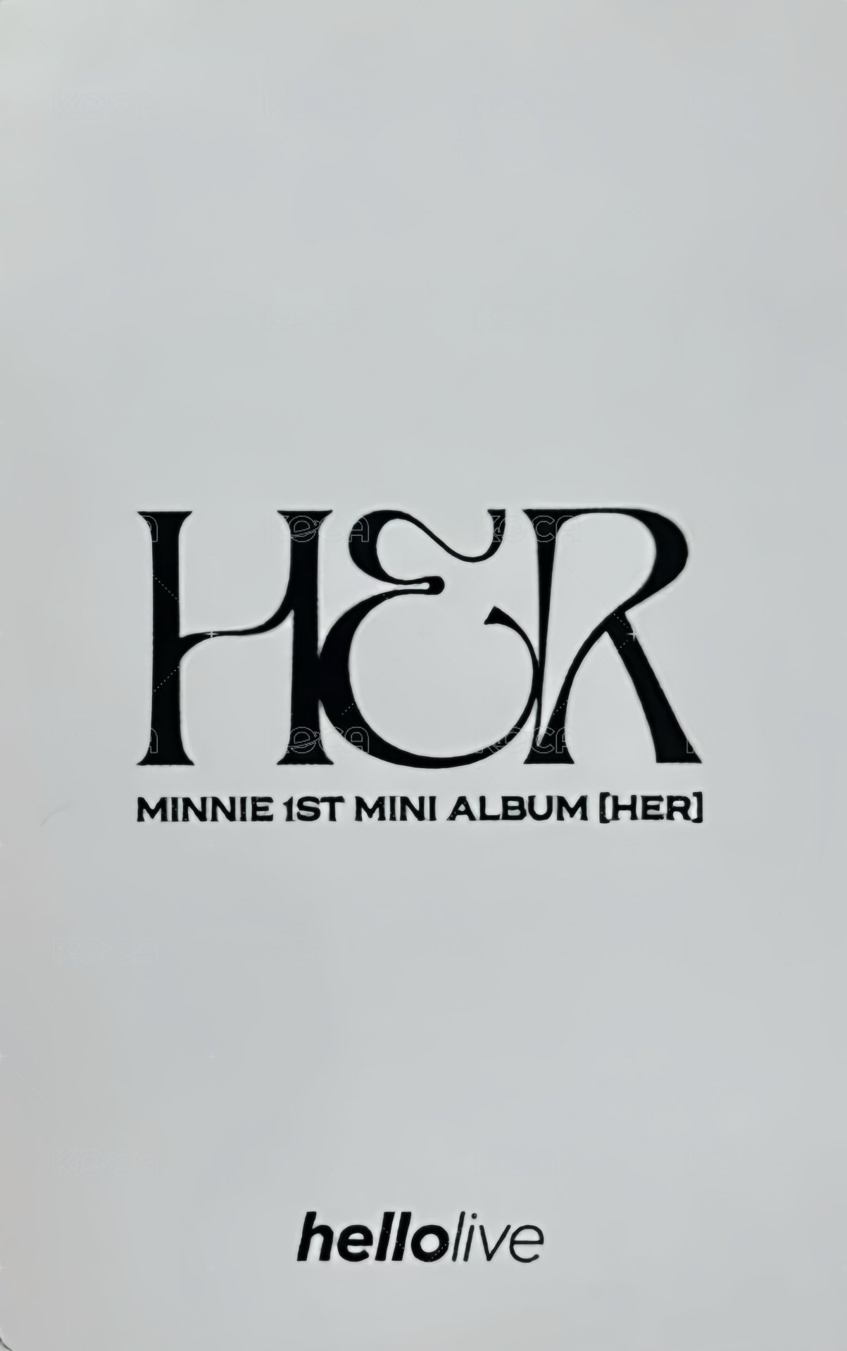 HER hl 1.0 特典卡  背面