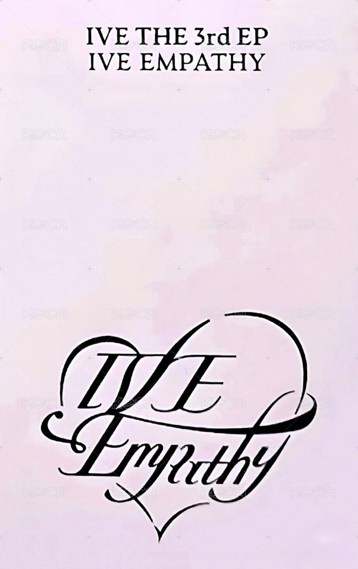 IVE EMPATHY 船特 特典卡 6+3 set 背面