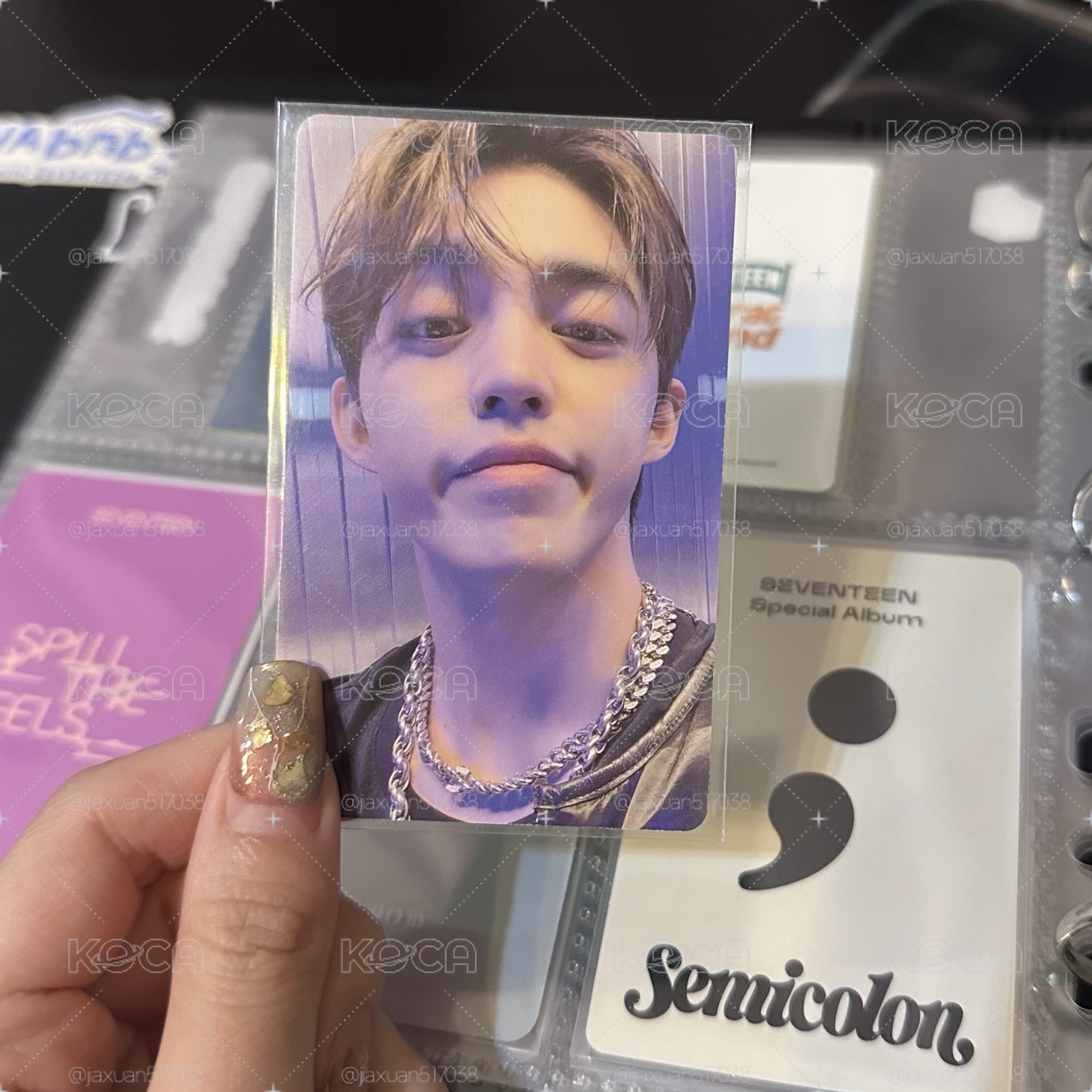 S.coups the name 雜誌卡黑ver.