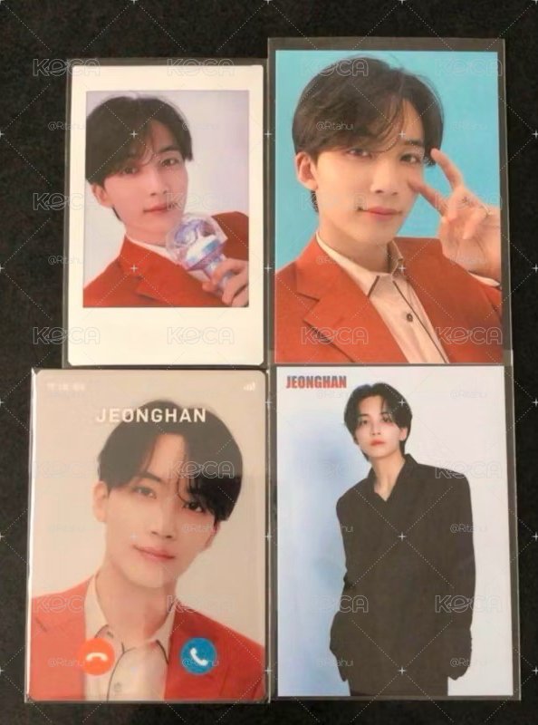 SEVENTEEN WORLD TOUR 'BE THE SUN'  淨漢 小卡set
