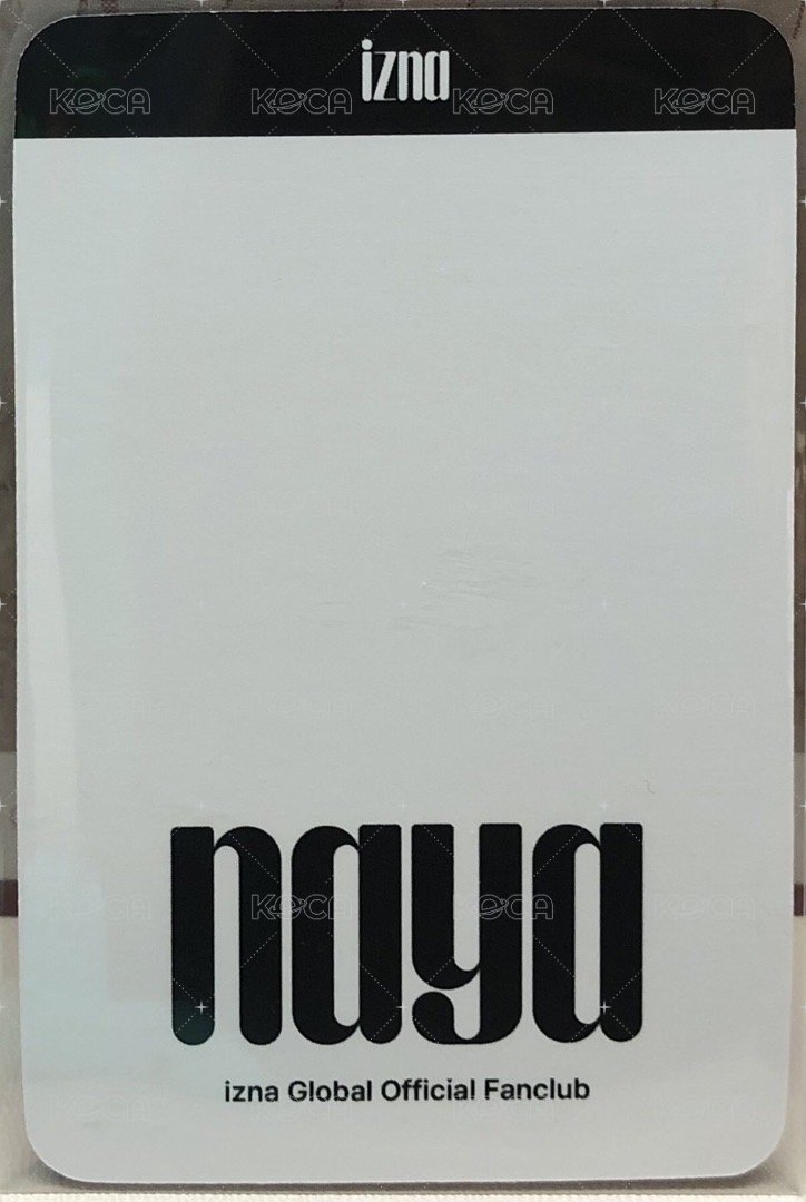 早鳥會員禮 會員禮卡  背面