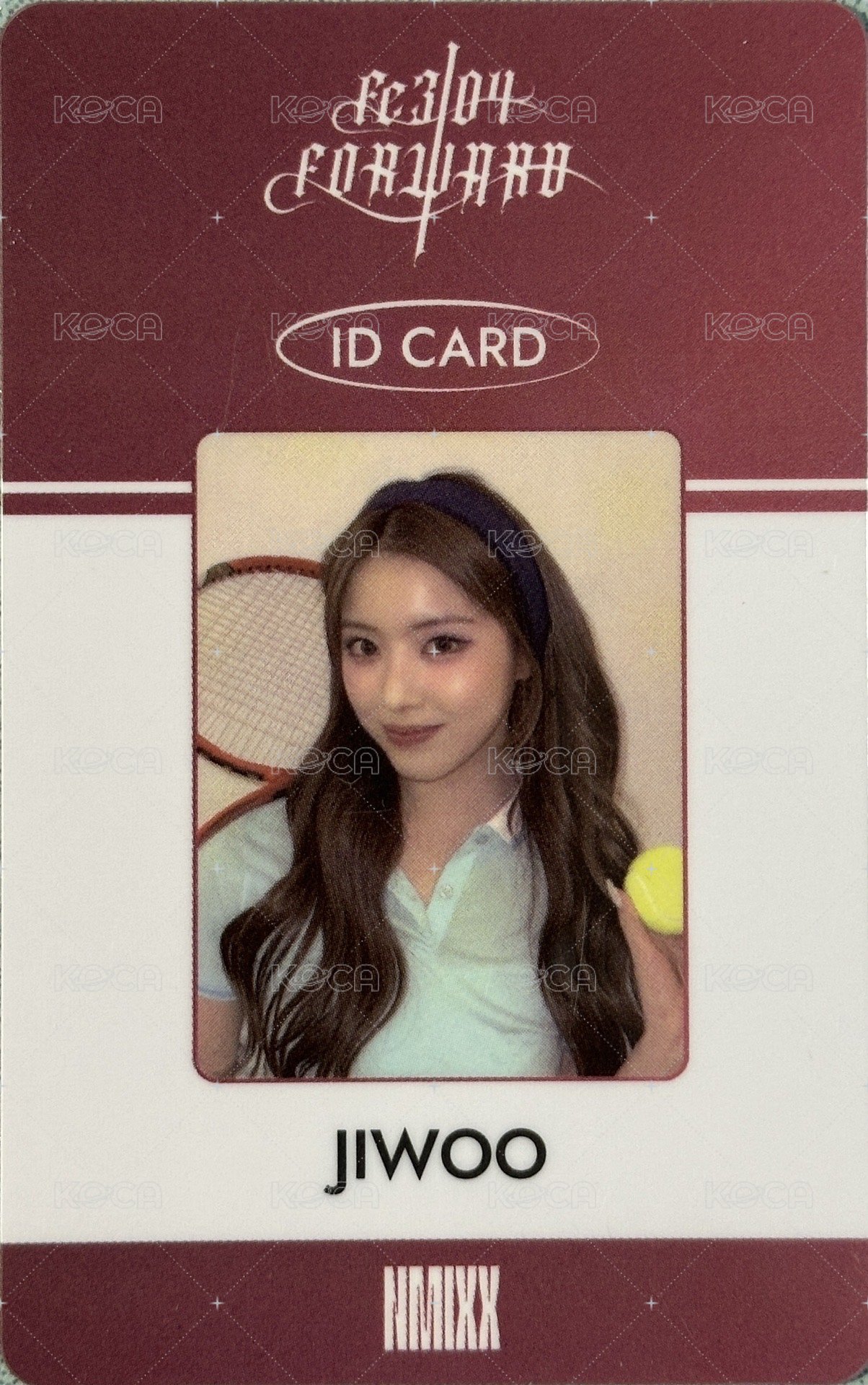 FORWARD am 2.0 簽售卡 網球 ID卡 正面