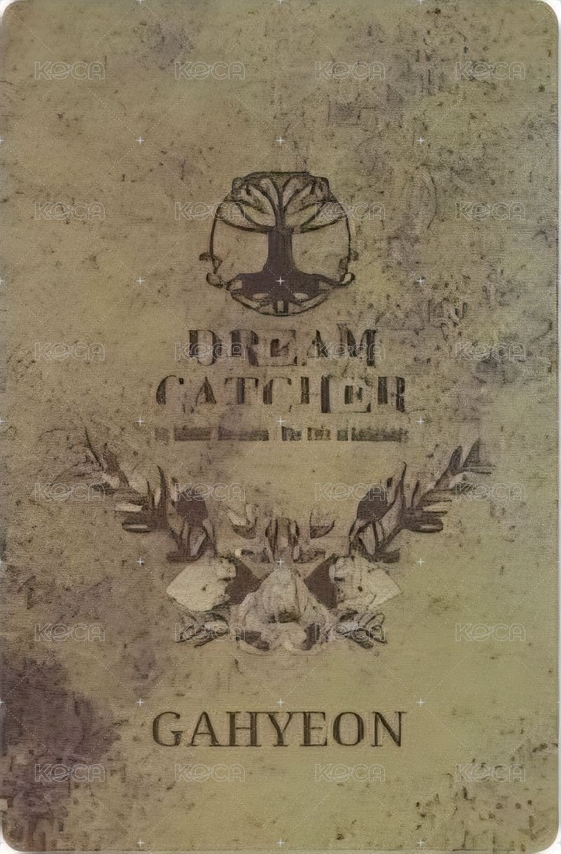 正規一輯 專輯卡  背面