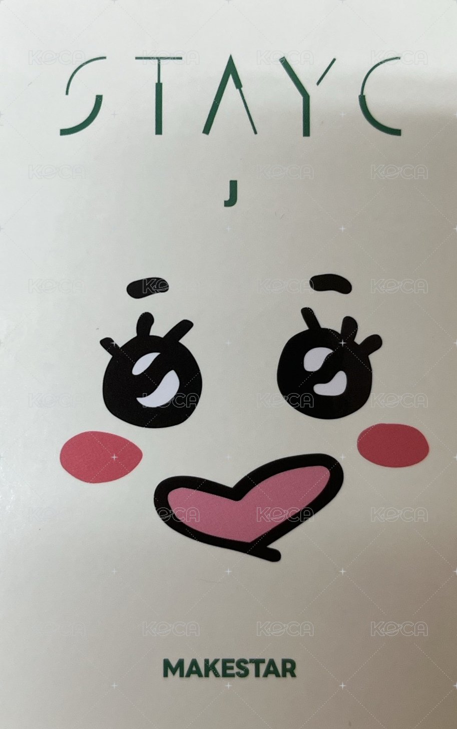 S ms 簽售卡 上海 塗鴉勾 背面