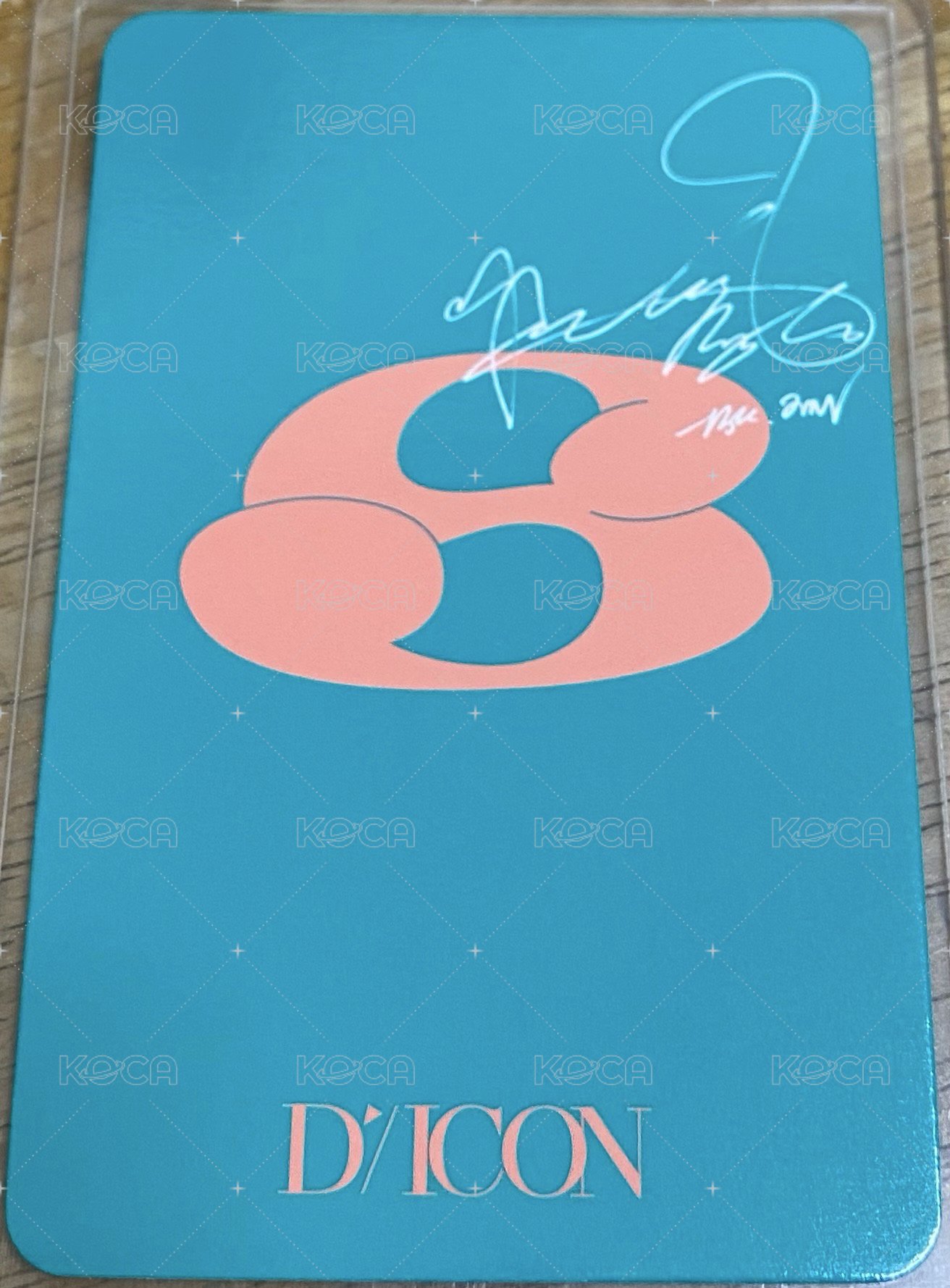 周邊卡 DICON 背面