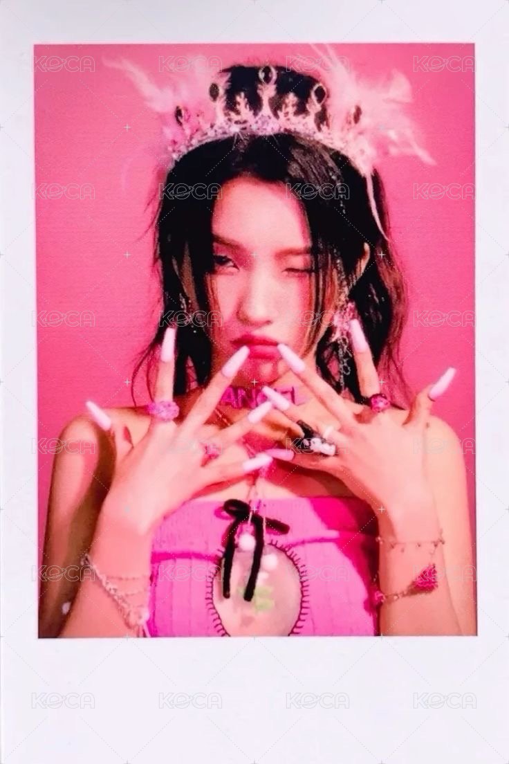 I feel 專輯卡 queen版拍立得-娟 正面