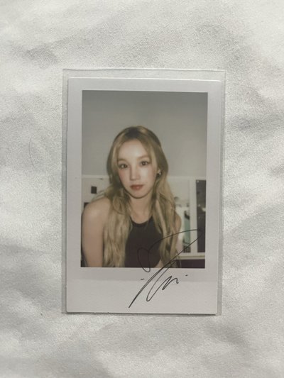 雨琦 HEAT D2C 拍立得 特典卡 英專