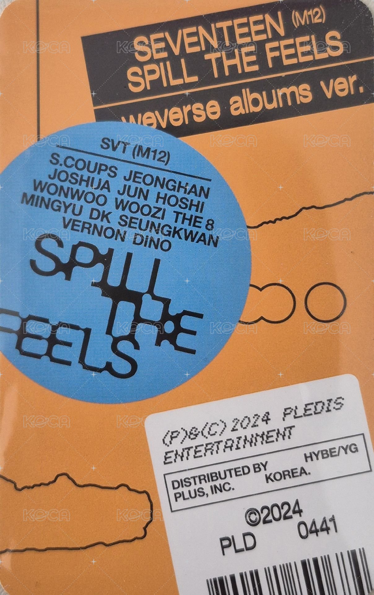 MINI12 專輯卡 WVS電子專 ver. 背面