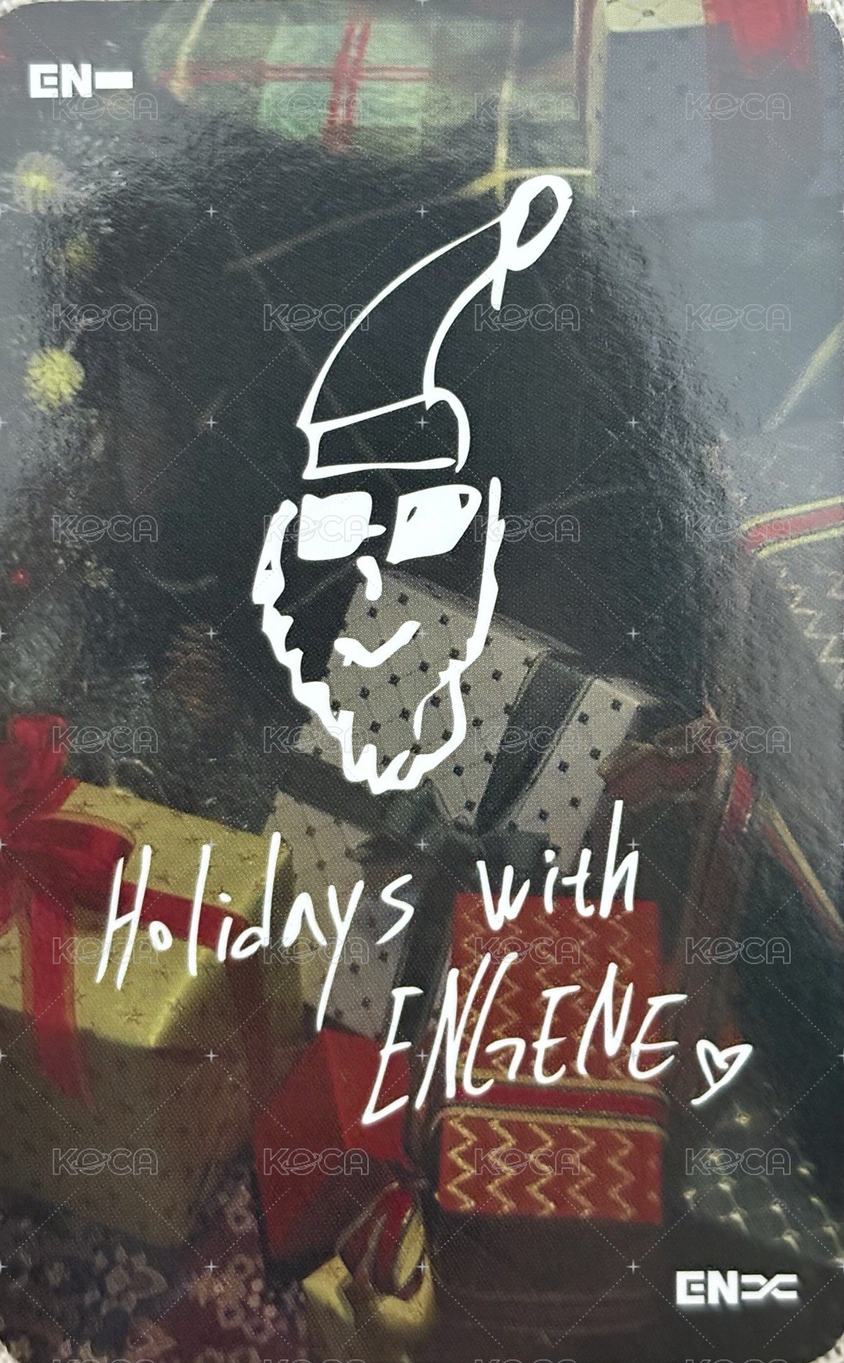 24‘KBS 聖誕公放 入場卡 / 場限卡  背面