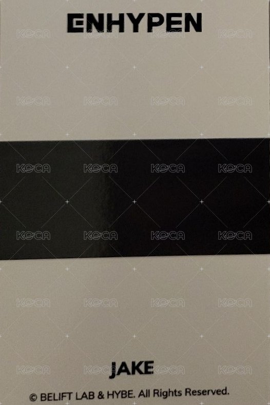 一代手燈 周邊卡  背面