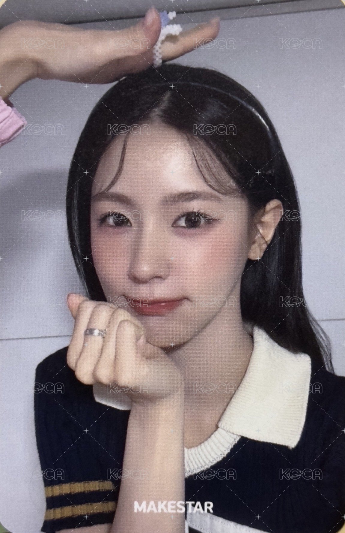 正規二 ms 12.0 簽售卡 摸頭 背面