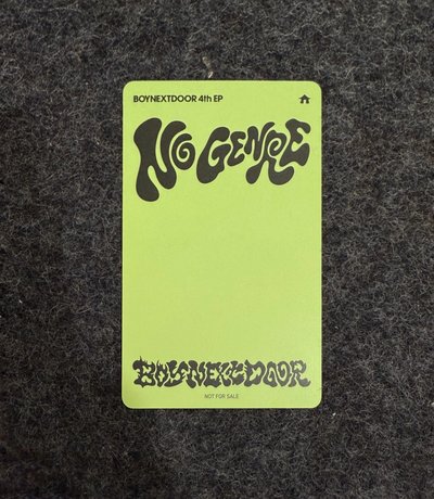 ❇️ No Genre HMV 預售特典卡 漢東旼