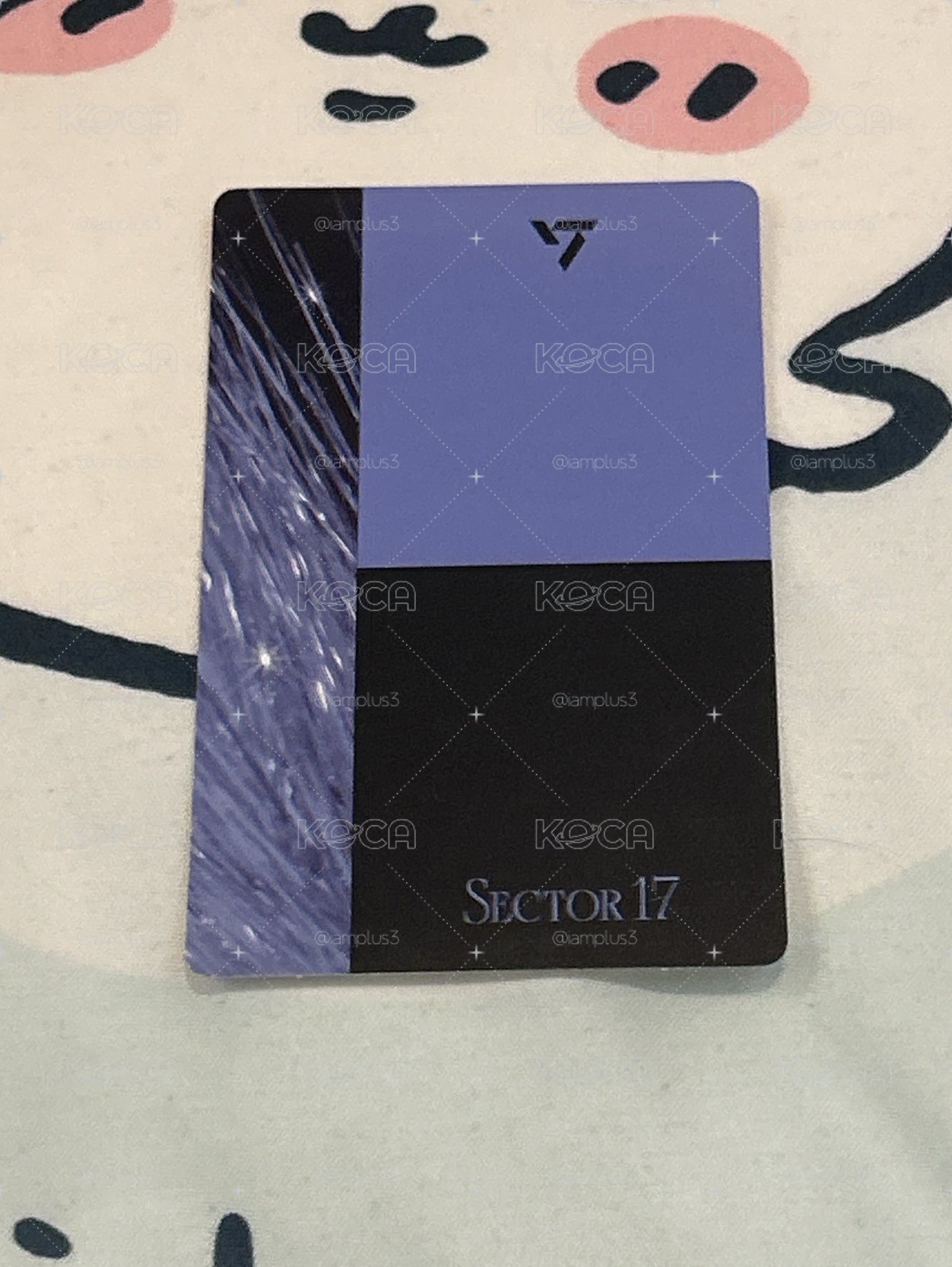 WOOZI sector 17 正四後續 專輯卡 