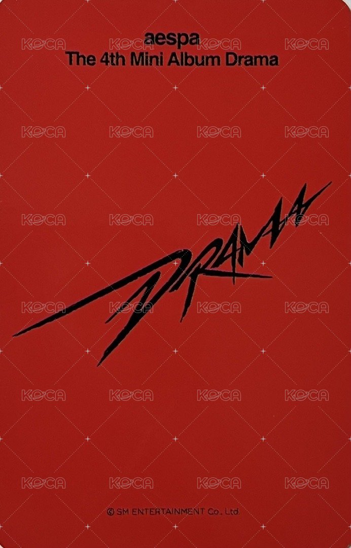 Drama wm 特典卡 冬 背面