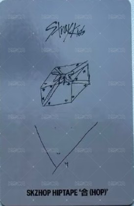 合(HOP) kms 簽售卡  背面