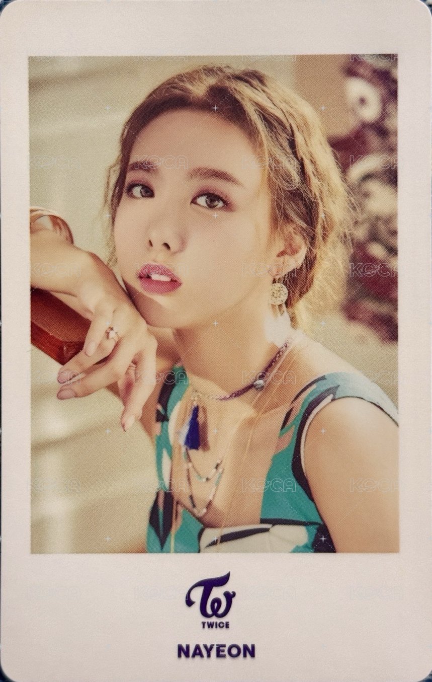 twice 1st arena tour 2018 bdz 周邊卡 BDZ小卡組 娜璉 正面