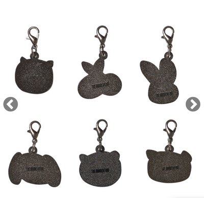 NCT 127 四巡 日本 手繪金屬吊飾 馬克 道英