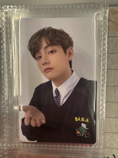 BTS 防彈少年團 金泰亨 V 飛吻泰 小卡 雙面卡