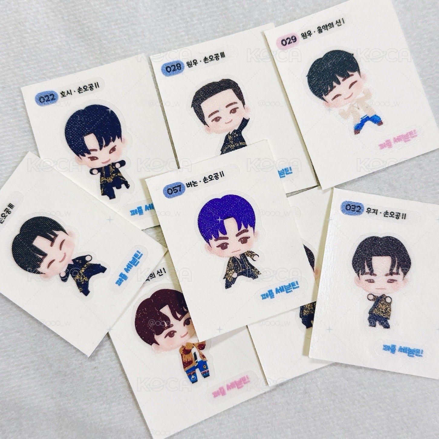 GS25 貼紙 Puzzle SVT 麵包貼紙
