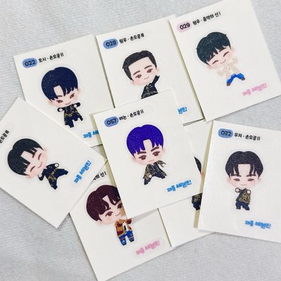GS25 貼紙 Puzzle SVT 麵包貼紙