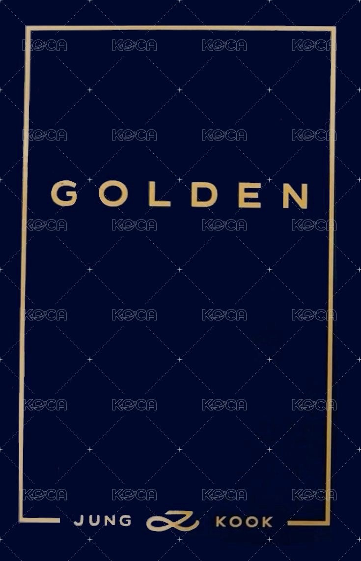 GOLDEN 專輯卡 電子專 背面