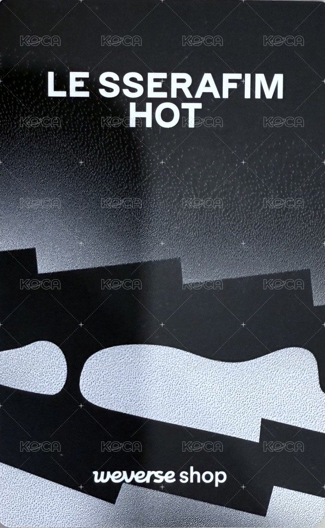 HOT wvs 特典卡 PB預售特典 背面