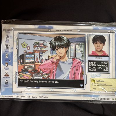 yushi login場周明信片 含小卡