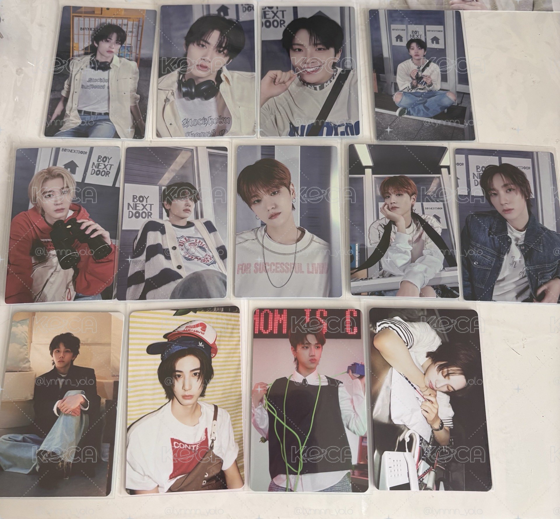 ［持續上架中❣️］BND BOYNEXTDOOR 特典 小卡