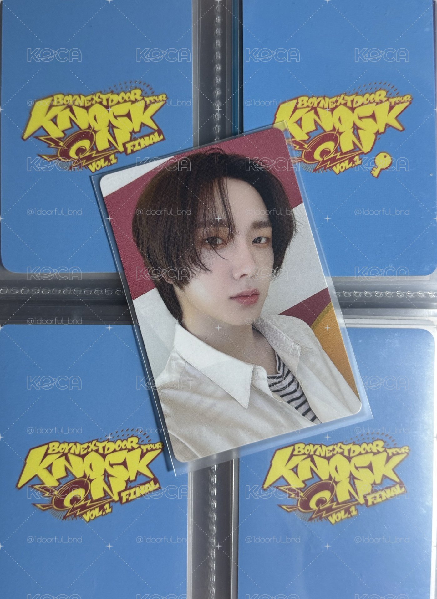 朴成淏 SUNGHO 19.99 專輯卡 Nice ver. 1