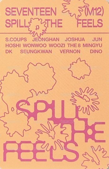 MINI12 專輯卡  背面