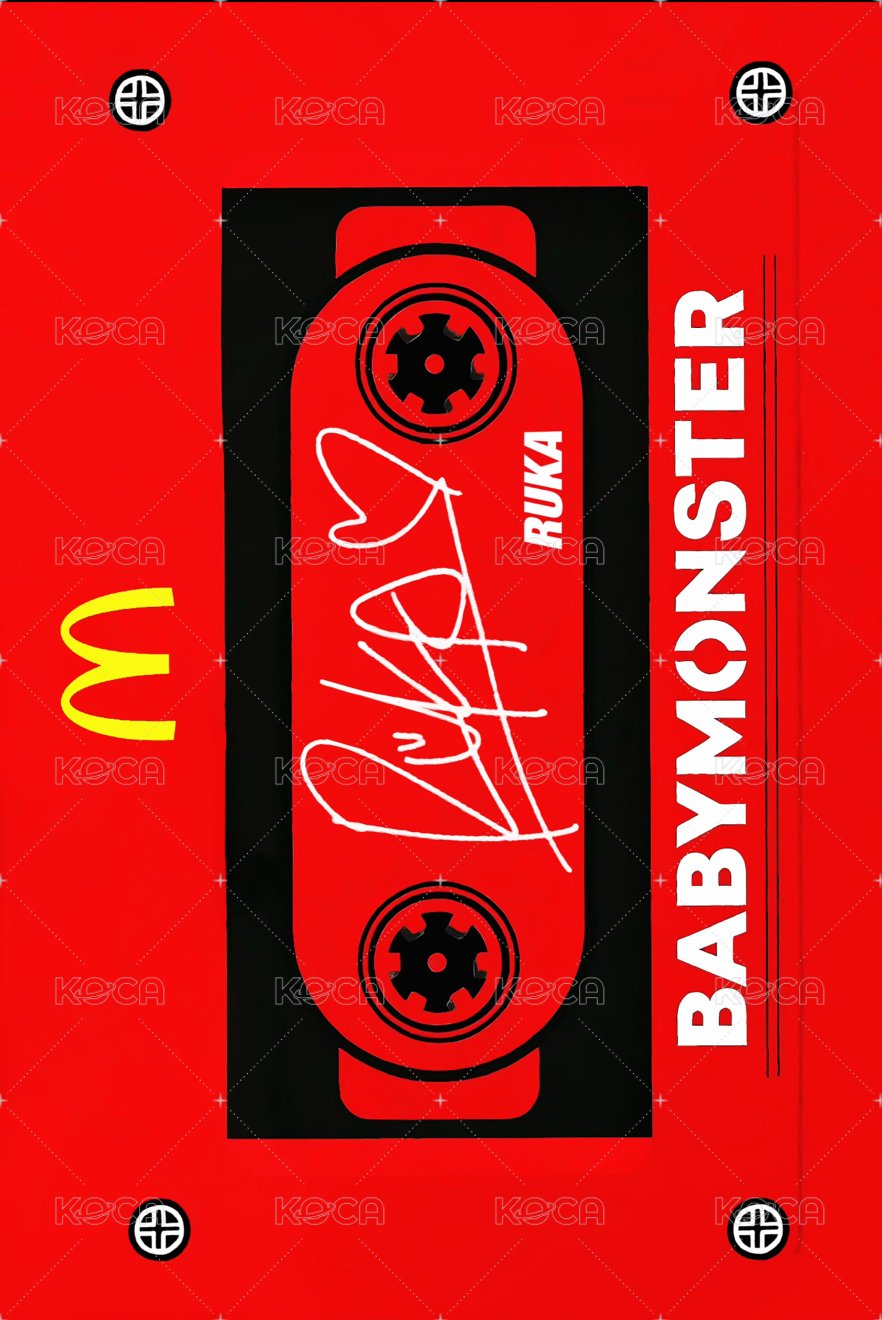 代言卡 香港麥當勞1.0 背面