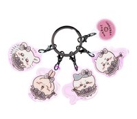 魔法 鑰匙圈吊飾 暗黑魔法極光5連鑰匙圈
