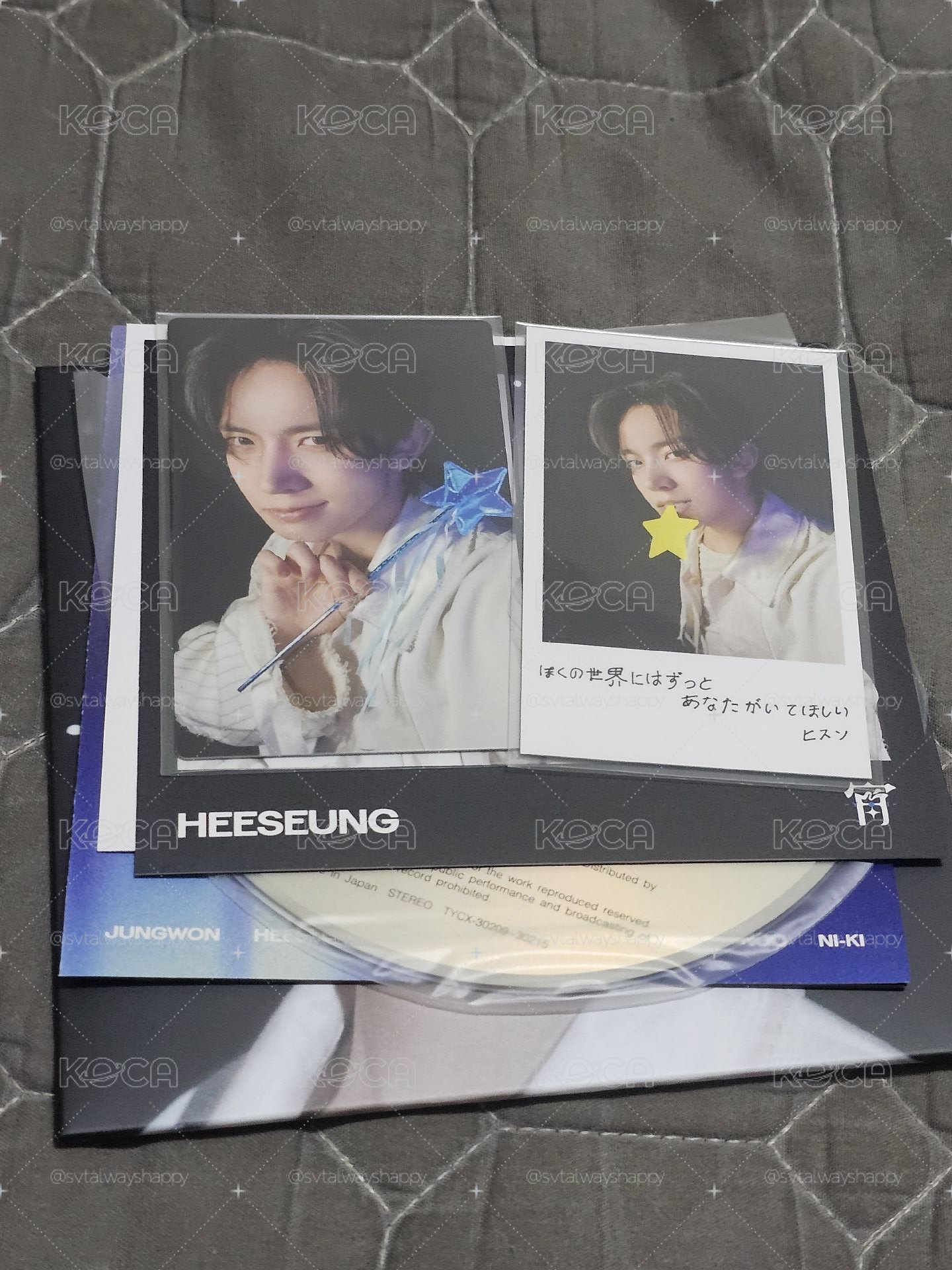 YOI HEESEUNG 單封全專