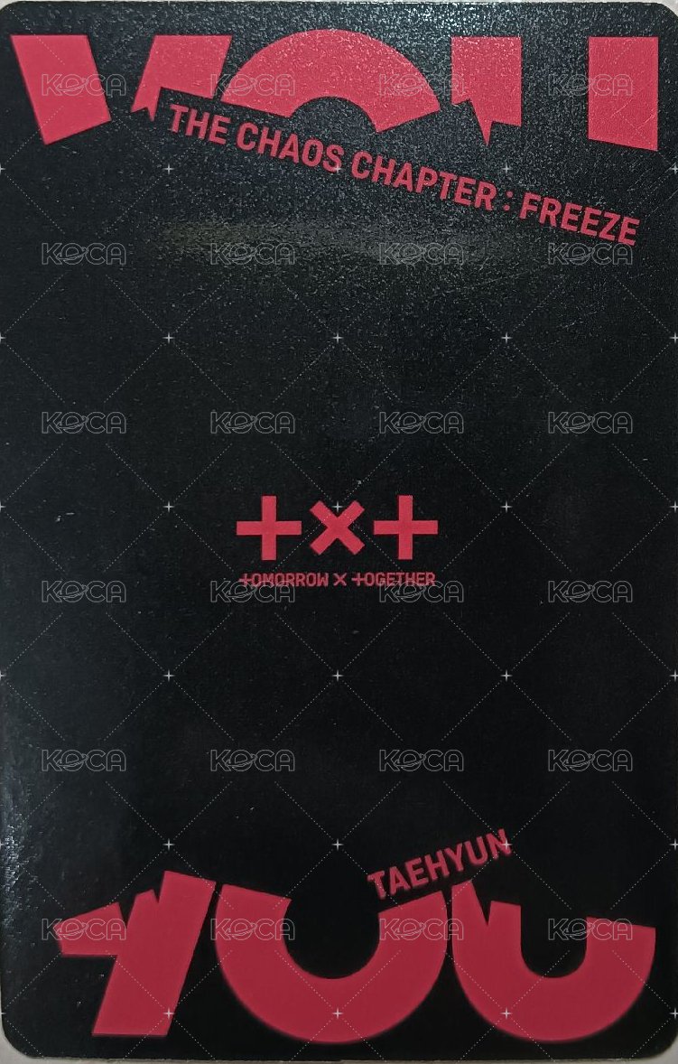 正二 專輯卡 You版 背面