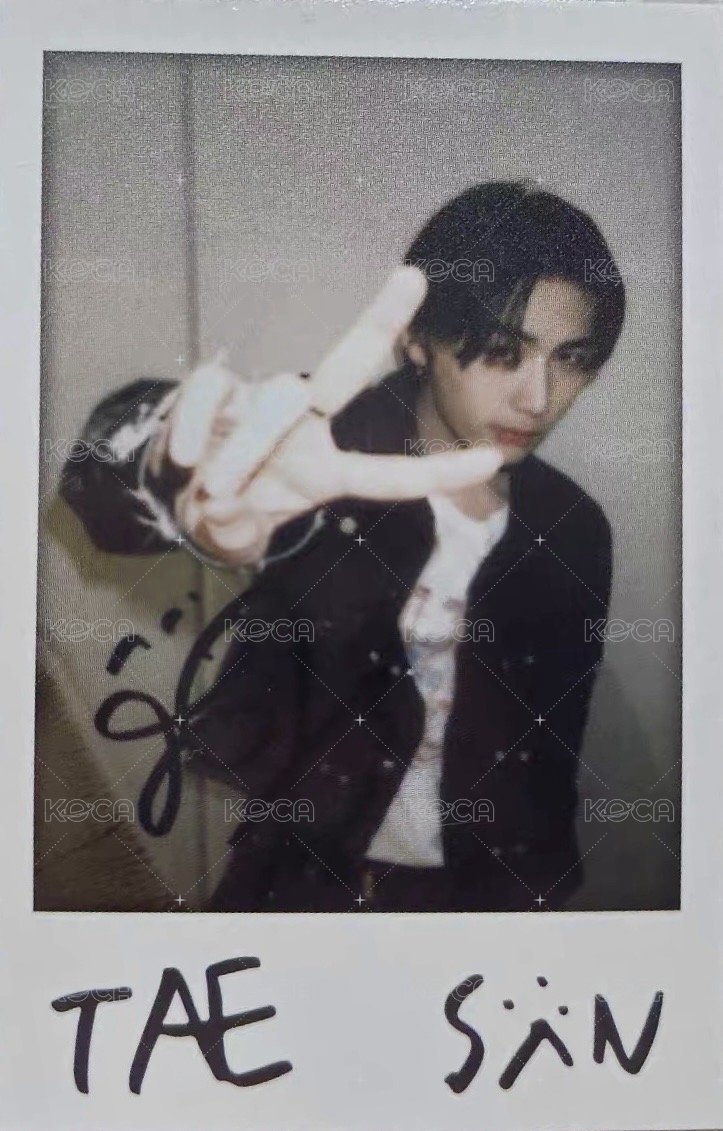 HOW? sw 咖啡快閃 特典卡 拍立得 4 正面