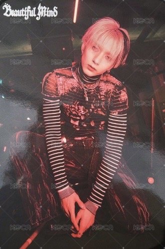 Beautiful Mind 明信片 預售禮 背面