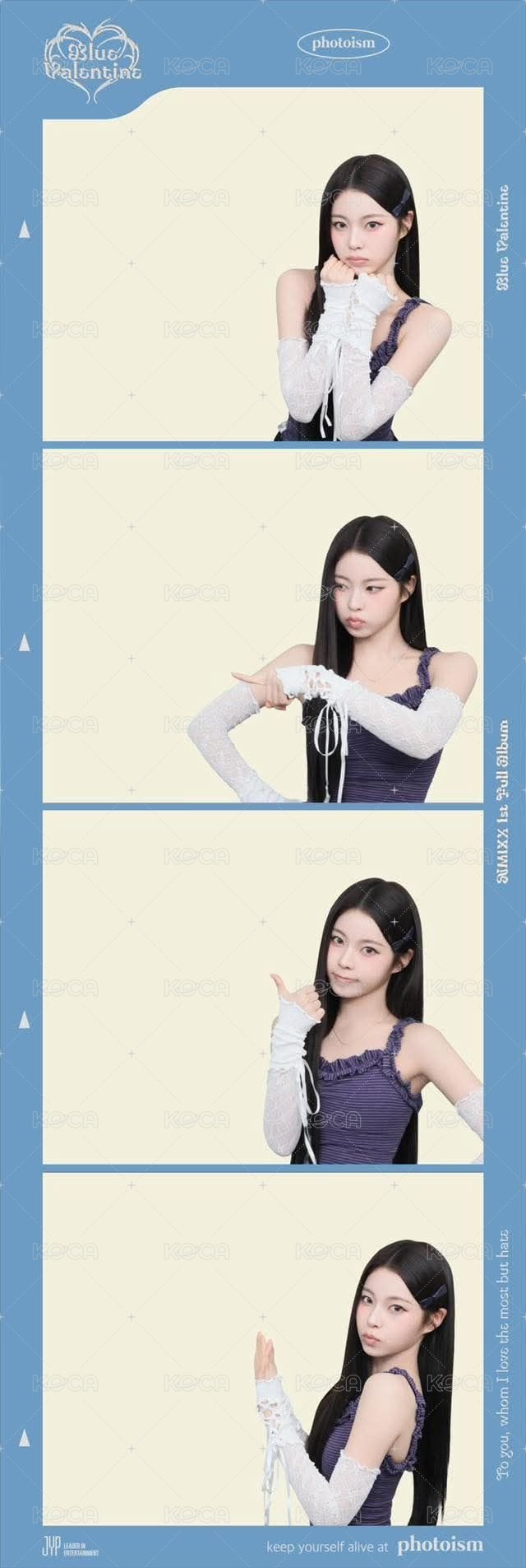 正規一 photoism 人生四格卡  正面