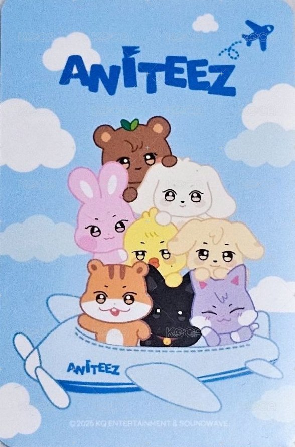 ANITEEZ IN THE CALLING 周邊卡 TRAVEL POUCH 背面