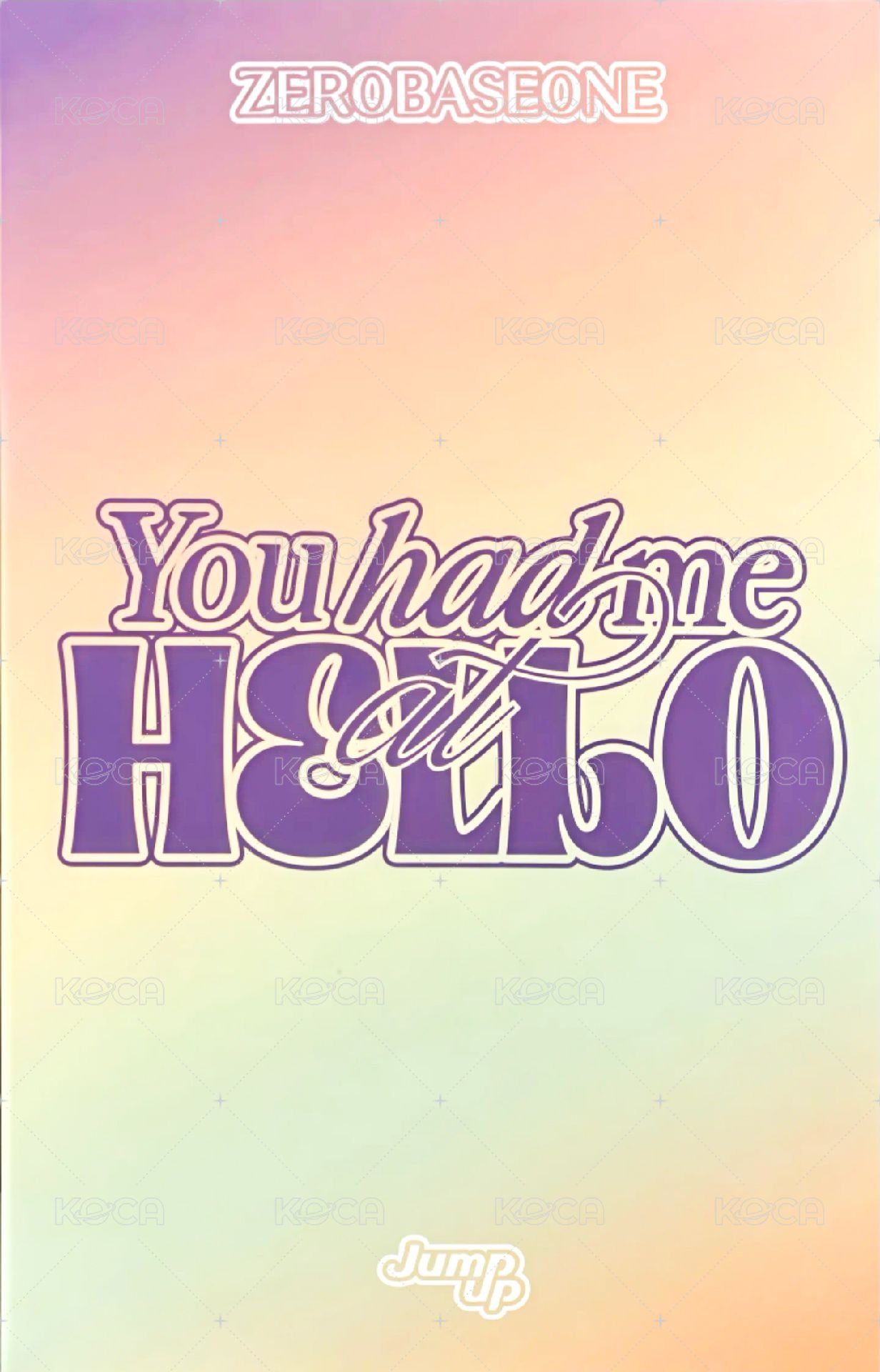 迷三 ju 幸運卡 棒球帽 ver. 背面