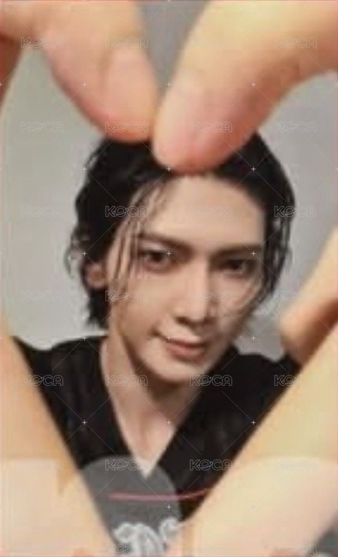 GOLDEN HOUR :  Part.3 In Your Fantasy hello82 LA FANSIGN 簽售卡 LOVE YOU ver. 正面