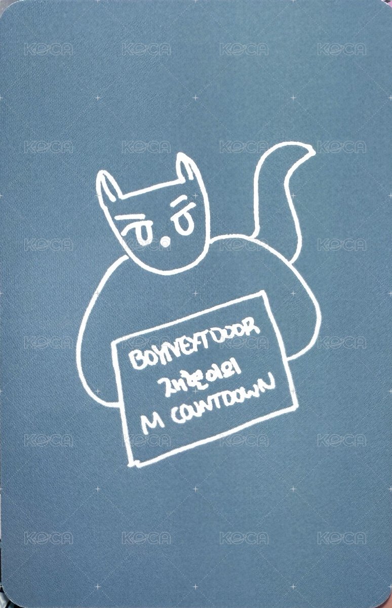 mc 入場卡 / 場限卡 250213 A版 韓服 背面