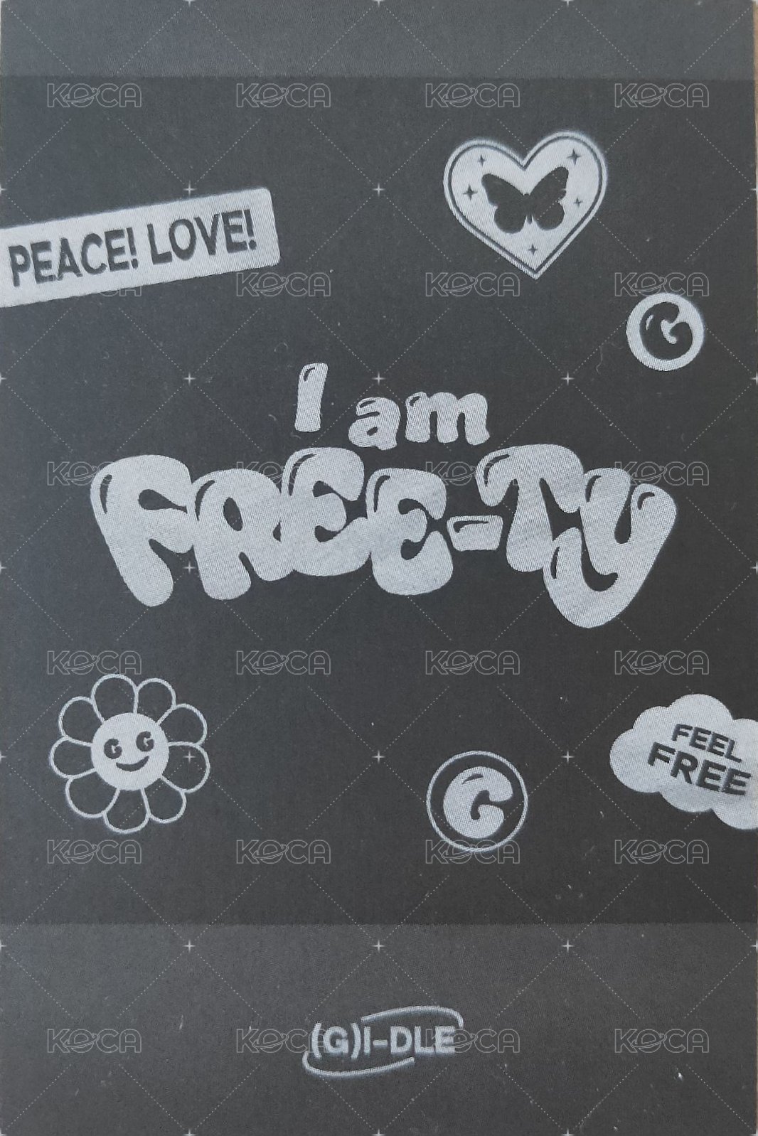 23世巡 周邊卡 拍立得小卡 背面