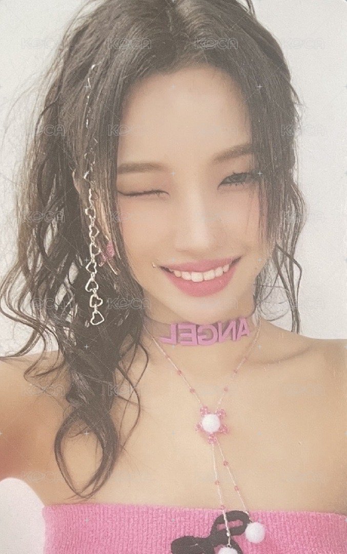 I feel 專輯卡 poca album專卡-娟 正面