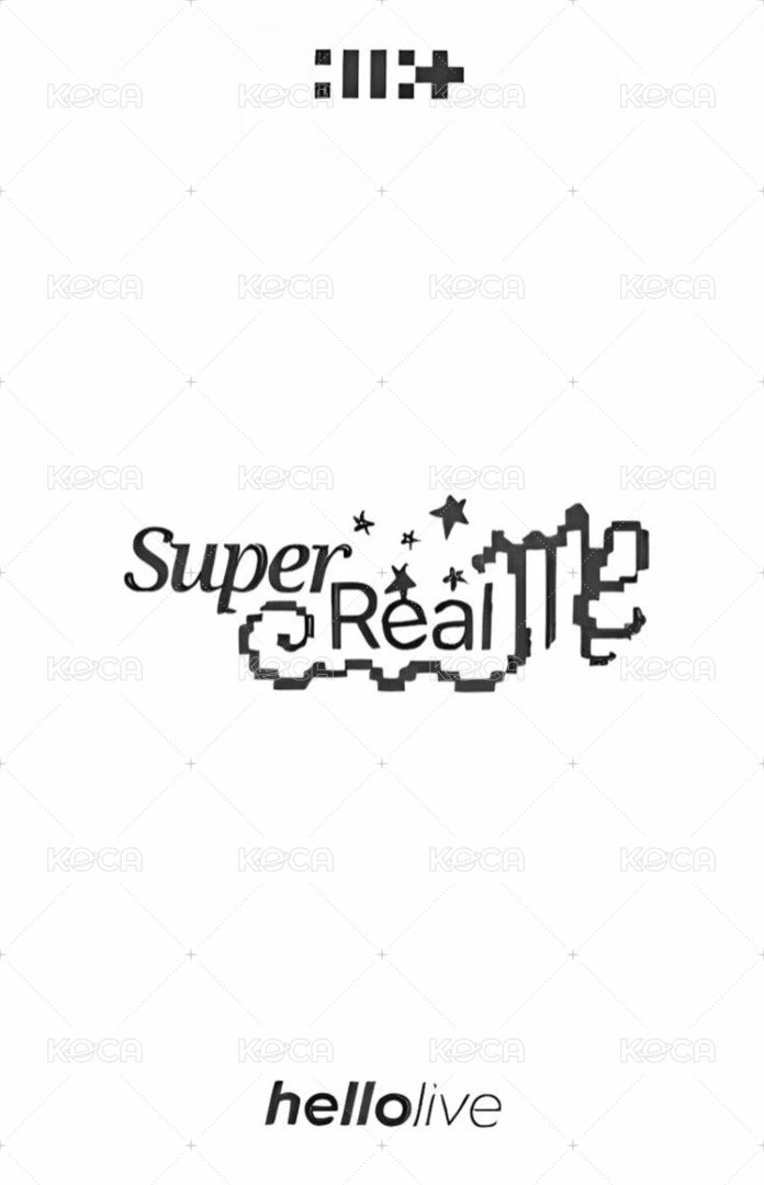 SUPER REAL ME hl 2.0 簽售卡  背面
