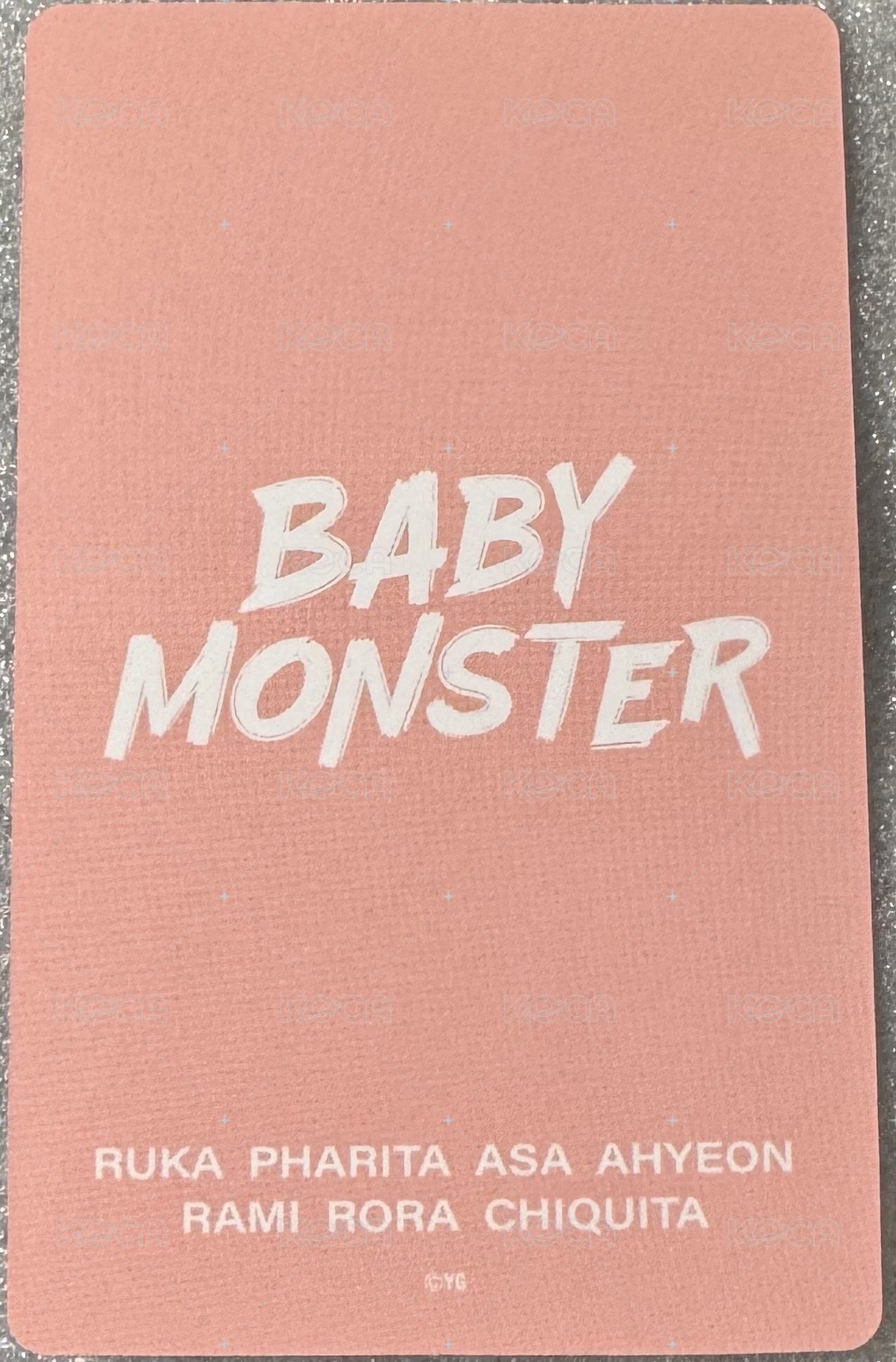 25世巡 日本線下快閃店 隨機卡  背面