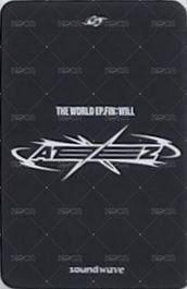 Will sw 3.0 簽售卡  背面